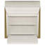 Fauteuil d'appoint rembourré en métal Kirra-1654302492
