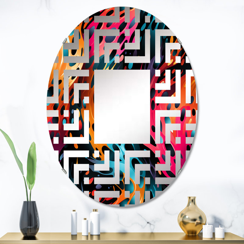Oval Mirror, 24" W x 36" H