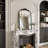 Amara Vintage Baroque Style Tempered Glass French Cleat Mounted Wall Mirror-1311264791-1311264798