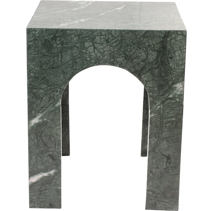 Table de bout en marbre Palermo, Vert