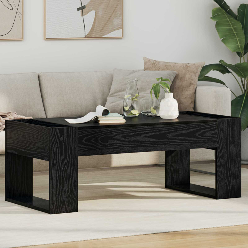 Coffee Table, Black Oak