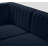 Enson Velvet L-Shaped Sectional Reversible-1004867817