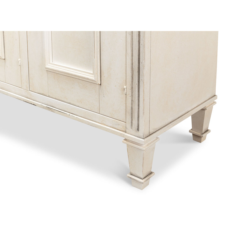 Louis XVI 60'' W Solid Wood Buffet