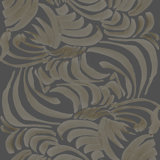 Abra Porcelain Flora Large Goldenrod 10' L x 24" W Wallpaper Tile