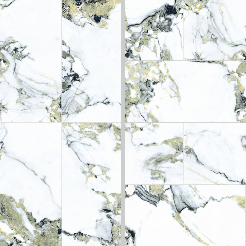 Touche 23-1/2 In. X 47-1/8 In. Porcelain Floor And Wall Tile