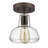 Holbeach Glass Semi Flush Mount