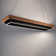 Hustler 1 - Light Black/Dark Walnut LED Pool Table Lights Pendant