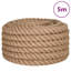 Corde de chanvre vidaXL