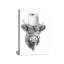 Funny Highland Cow Canvas Wall Art Decor, Highland Cow With Toilet Paper Roll On Head Wall Art, Animal Bathroom Canvas Print Artwork For Bathroom Toilet Restroom Wall Decor-631391873