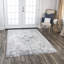Tapis bleu / gris Shockey-156095094