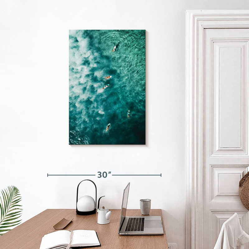 Senne Before A Wave, 30" H x 20" W