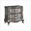Table de chevet 2 tiroirs Traditional