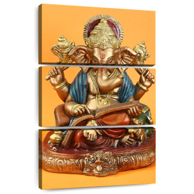 Adella Golden Ganapati Idol
