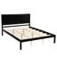 Queen Platform Bed With Headboard In , Wood Slat Base Support, No Box Spring Needed Bedroom Frame For Queen, & Tough-348137656-348137657