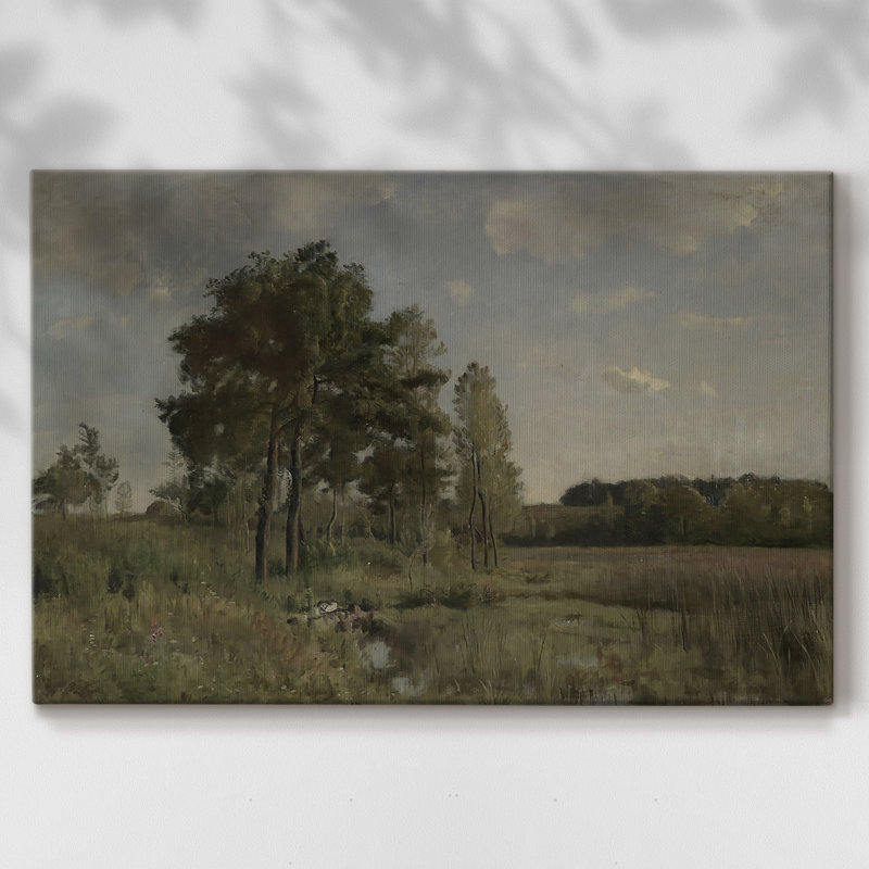 Paysages rétro-CDXLV -Galerie en toile Cavas, 8 x 12