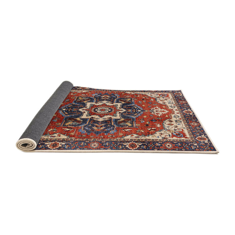 Mampre Oriental Indoor Rug, Round 5'