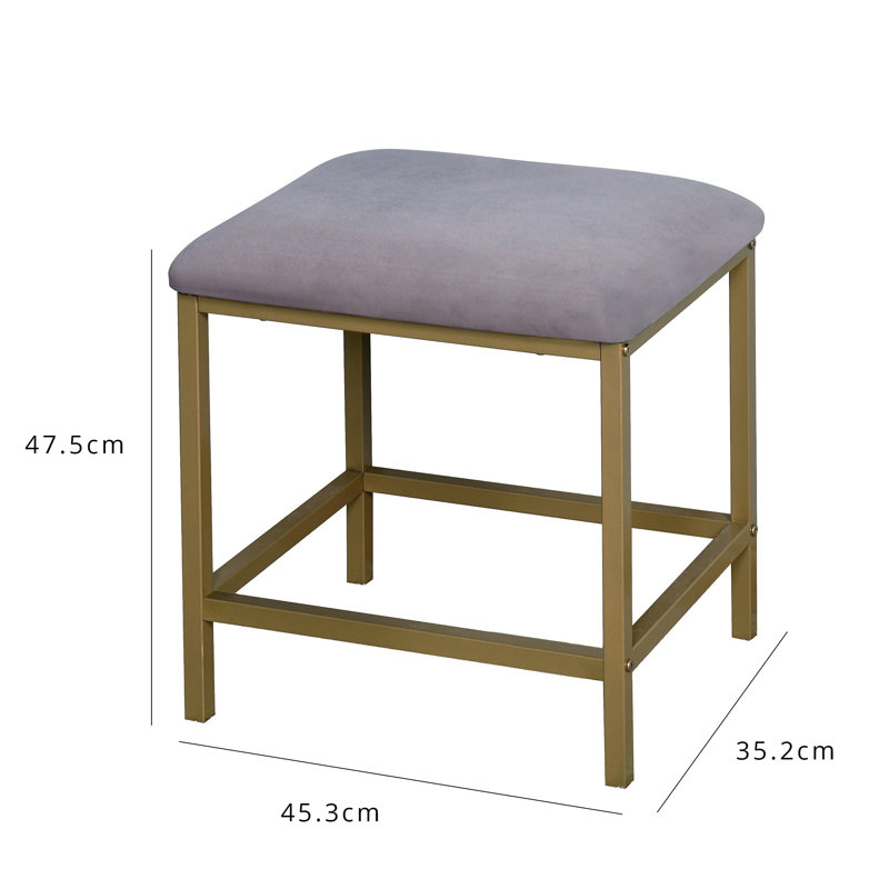 Agna Dressing Table, Grey
