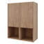 Armoire latérale de salle de bain 24 po avec portes à fermeture douce, montage flottant