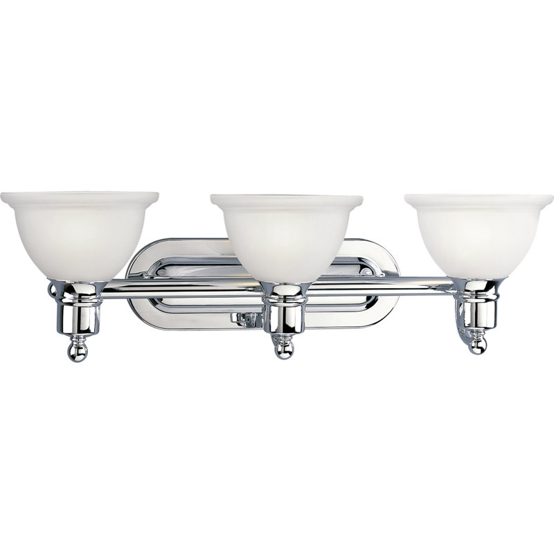 Éclairage pour meuble-lavabo Vangorder, Chrome poli