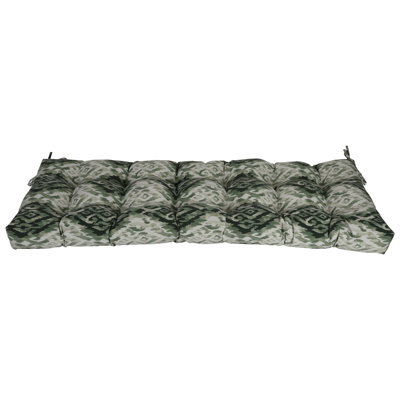 Tufted Outdoor Loveseat Cushion
