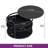 Rothwell 31.5"W Lift Top Extendable Round Frame Coffee Table with Storage-378551254-355690786