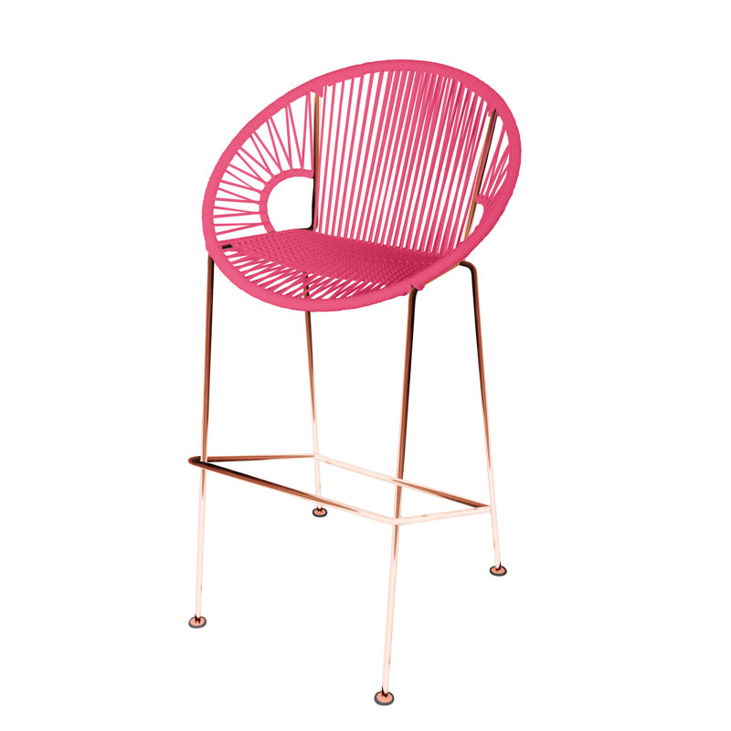 Tabouret 31 ", Cuivre, Rose