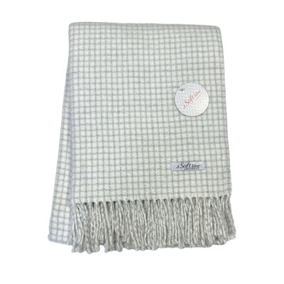 Small Check Pattern Throw