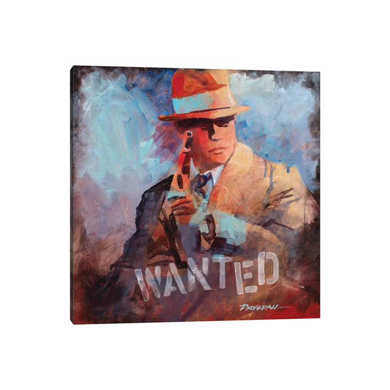 Public Enemy by Bill Drysdale - Wrapped Canvas Print, 30.48 cm H x 30.48 cm W