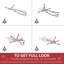 180cm H Lighted Artificial Christmas Tree