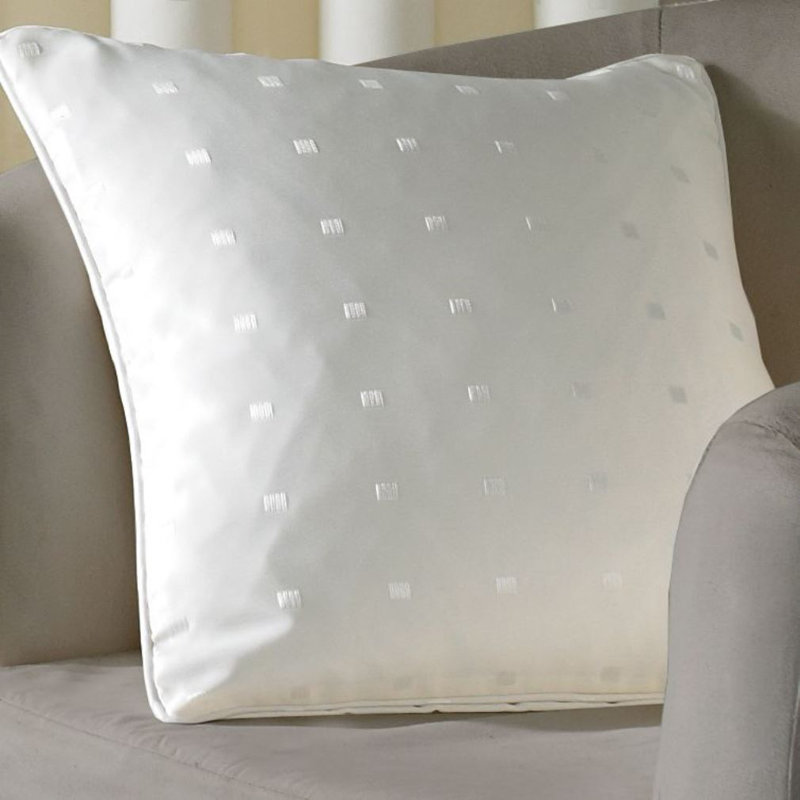 Norush Geometric Square Cushion, Cream, 55 x 55cm 