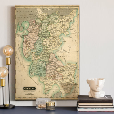 " Thomson's Map Of Germany "