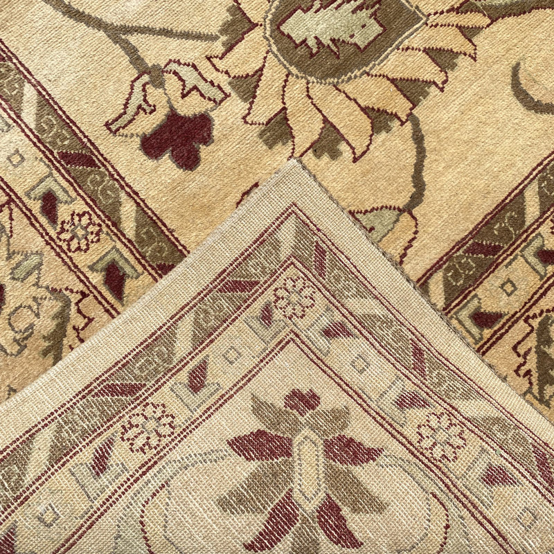 Wool Floral Indoor Rug