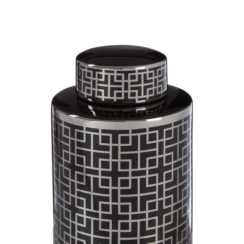 Ceramic / Porcelain Jar, 32cm H x 17cm W x 17cm D