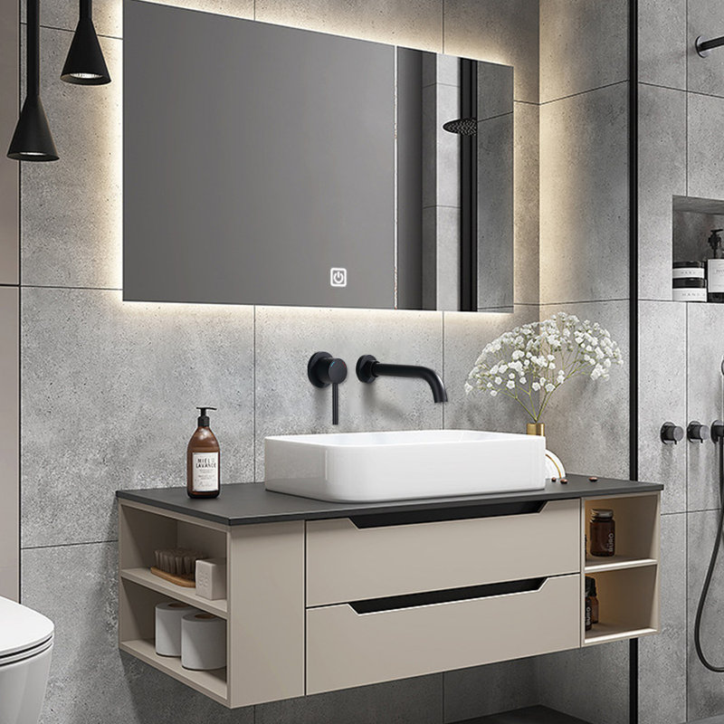 Single-handle Bathroom Faucet, Matte Black