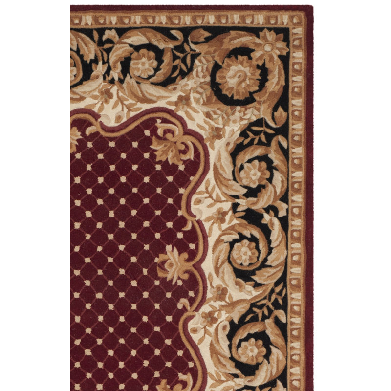 Naples Hand Tufted Wool Pile Oriental Rug, Rectangle 2' x 3'