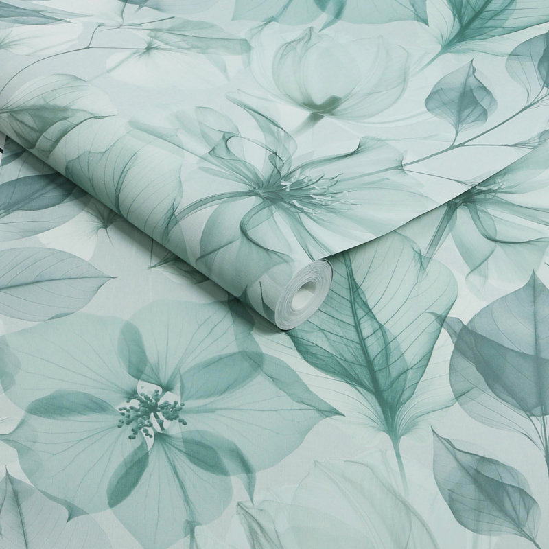 Arlington Aquamarine Wallpaper, Blue