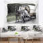 Tapisserie de chariot cheval en polyester avec accessoires suspendus inclus-28500152