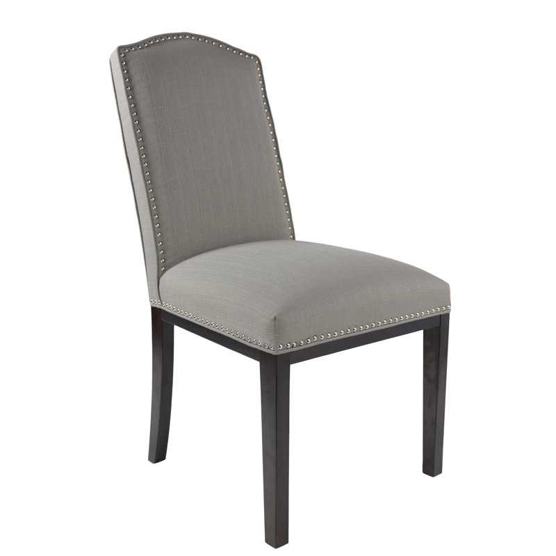 Arlien 17'' H Upholstered Side Chair, Dolphin