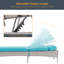  Chaise longue inclinable longue 75,9 po avec coussins-535590910