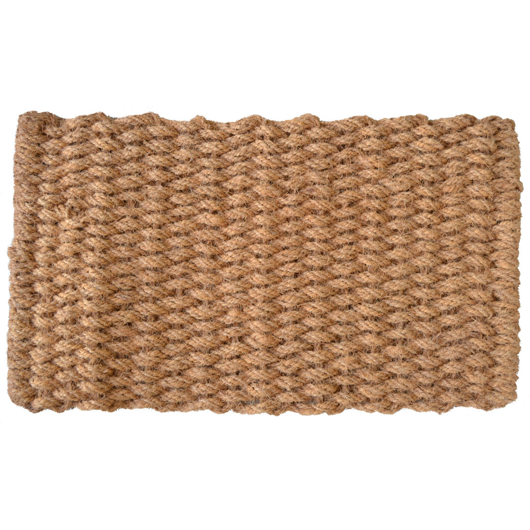 Deborah Non-Slip Indoor/Outdoor Door Mat Bayou Breeze Mat 