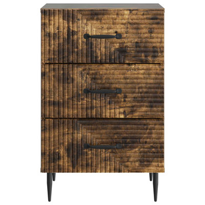 43cm W Manufactured Wood Bedside Table