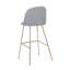 Bethel Upholstered Counter Stool with Metal Frame-783708696