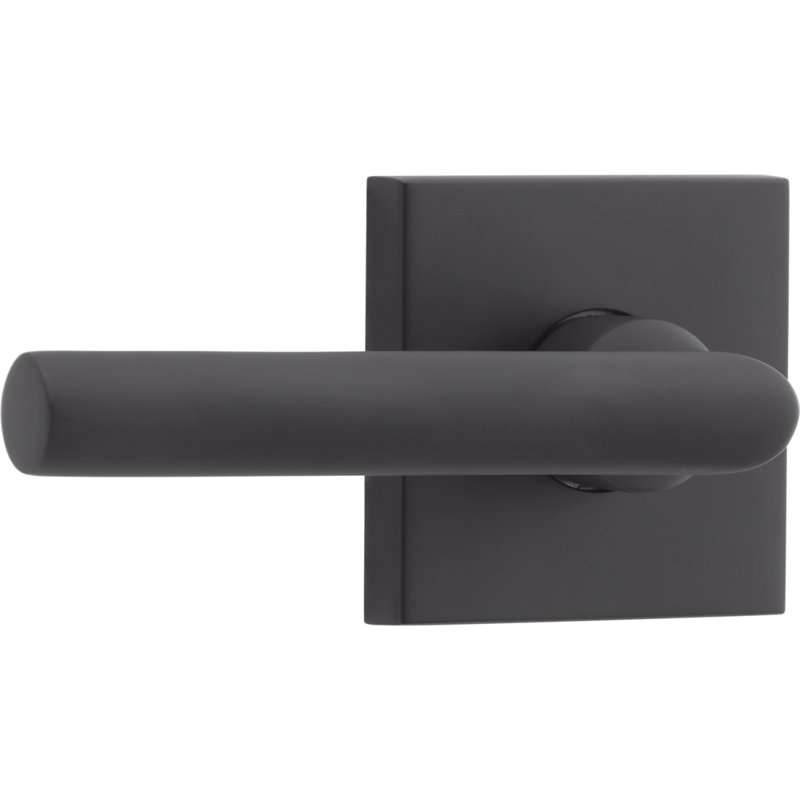 Satin Black Passage Door Lever