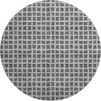 Premium Machine Washable Pasko Graphite Rug