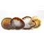 Natural Agate Coasters-449079021