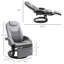 Fauteuil inclinable en polyuréthane avec repose-pieds HOMcom
