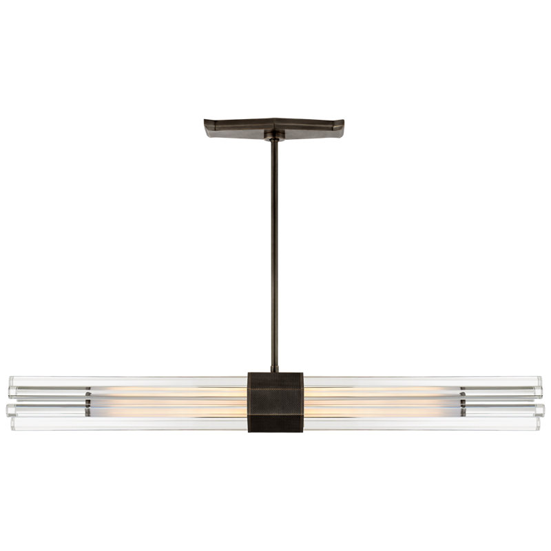 Fascio 6 - Light LED Pendant, Bronze