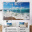 Turquoise Power of Ocean Wave - Ensemble de décoration murale bord de mer-107733801-107733796