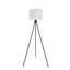 156Cm Matte Black Tripod Floor Lamp