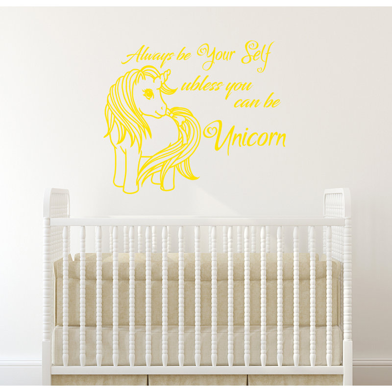 Animals Wall Decal, Yellow